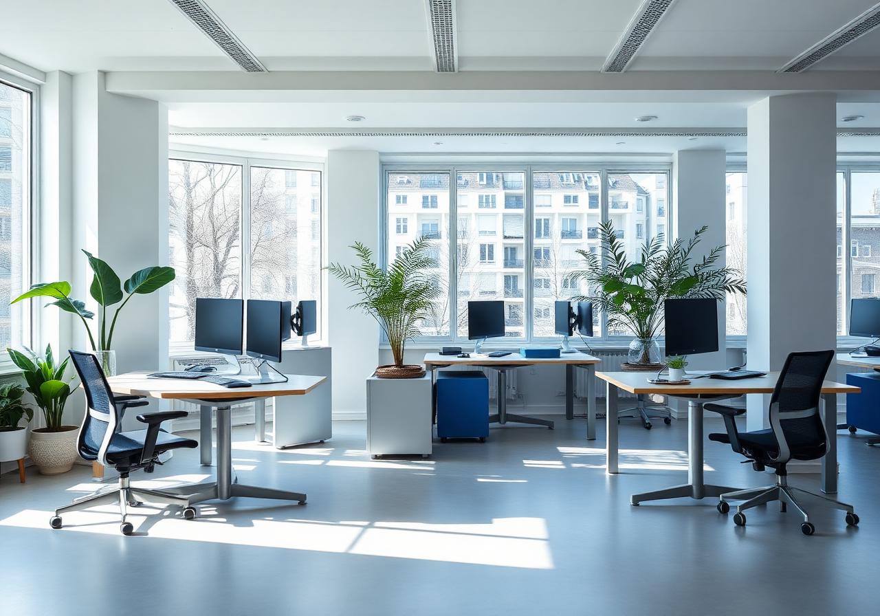 Open-plan HQ fit-out